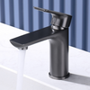 Matte Black Stainless Steel Basin Faucet, Seat Type Hot And Cold Water Table, Basin, Hand Wash Basin Faucet