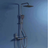 All Copper Household Constant Temperature Lifting Bathroom Shower Shower Set Digital Water Temperature Hot And Cold Shower